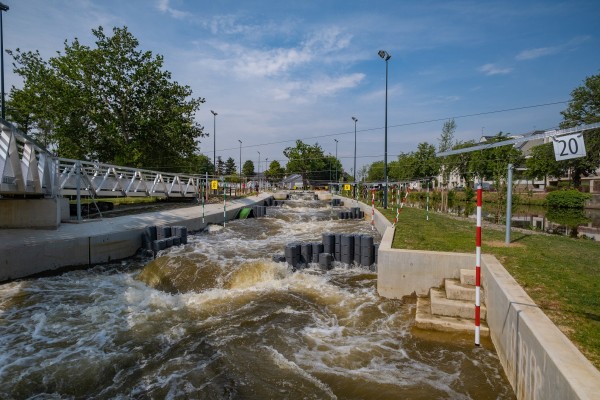 Inauguration in Cesson-Sévigné: the whitewater stadium renewed!