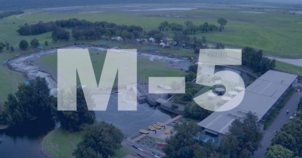 🎯 M-5 until the 2025 ICF Canoe Slalom World Championships! 🌊