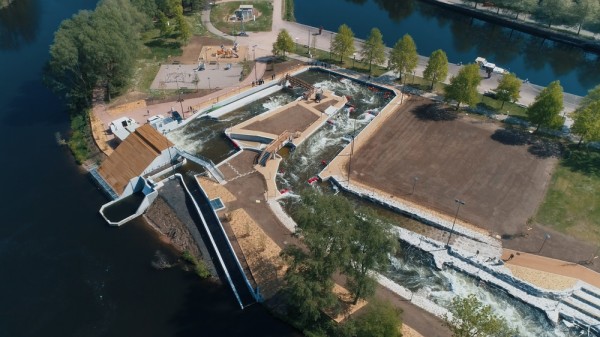 A new whitewater course in Épinal!