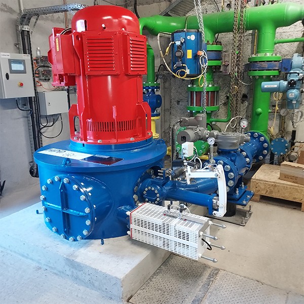 The First Hydroelectric Snowmaking Plant!
