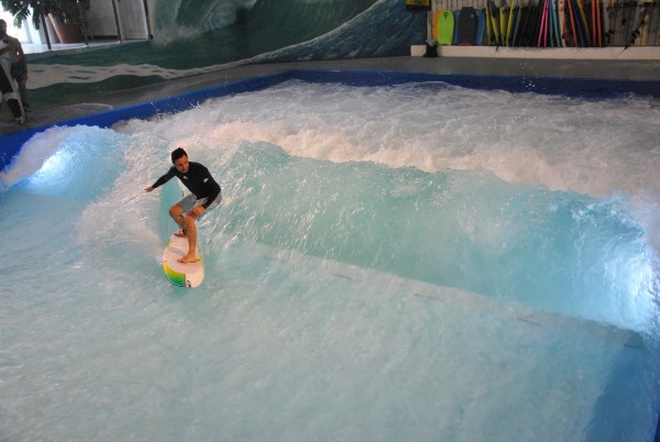 A surf wave by Hydrostadium rolls into Canada!