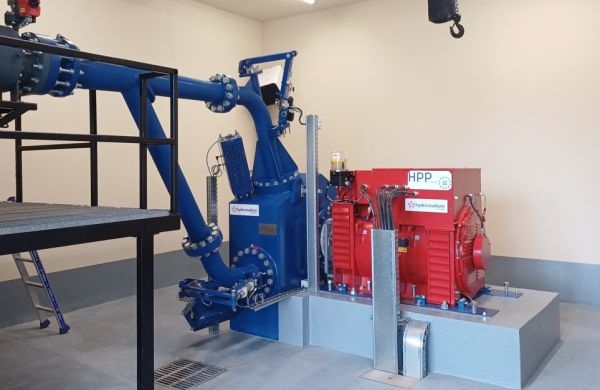 Ski resort mini power plant