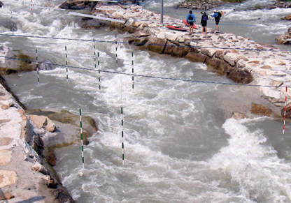 Parcours d'eau vive d'Ivréa