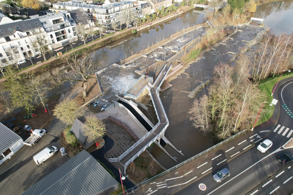 Un stade d'eau vive rénové à Cesson-Sévigné !